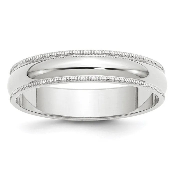 Goldia Rings Solid 10K Yellow Gold White Gold 5mm Milgrain MensWomens Wedding Band Ring Size 115 Goldia Rings Solid 10K Yellow Gold White Gold 5mm Milgrain MensWomens Wedding Band Ring Size 115