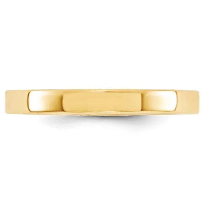 Goldia Rings Solid 18K Yellow Gold 3mm Standard Flat Comfort Fit MensWomens Wedding Band Ring Size 85 Goldia Rings Solid 18K Yellow Gold 3mm Standard Flat Comfort Fit MensWomens Wedding Band Ring Size 85