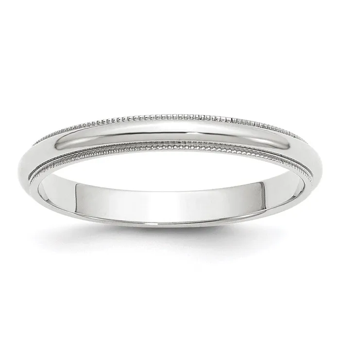 Goldia Rings Solid 18K Yellow Gold White Gold 3mm Milgrain MensWomens Wedding Band Ring Size 10 Goldia Rings Solid 18K Yellow Gold White Gold 3mm Milgrain MensWomens Wedding Band Ring Size 10