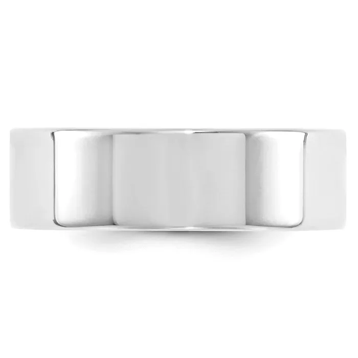 Goldia Solid 10K White Gold 7mm Standard Flat Comfort Fit MensWomens Wedding Band Ring Size 115 Rings Goldia Solid 10K White Gold 7mm Standard Flat Comfort Fit MensWomens Wedding Band Ring Size 115 Rings