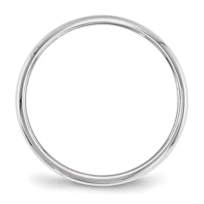 Goldia Solid 14K White Gold 2mm Half Round MensWomens Wedding Band Ring Size 10 Rings Goldia Solid 14K White Gold 2mm Half Round MensWomens Wedding Band Ring Size 10 Rings