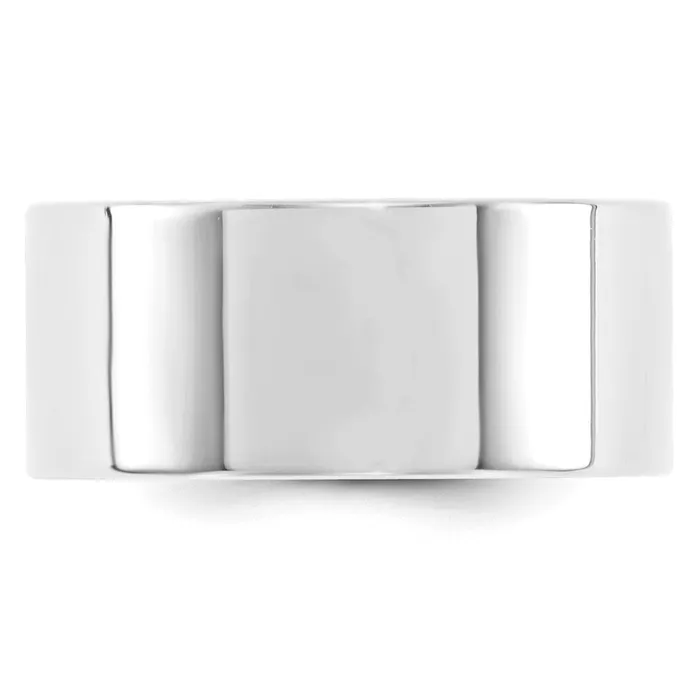 Goldia Solid 18K White Gold 10mm Standard Flat Comfort Fit MensWomens Wedding Band Ring Size 13 Rings Goldia Solid 18K White Gold 10mm Standard Flat Comfort Fit MensWomens Wedding Band Ring Size 13 Rings