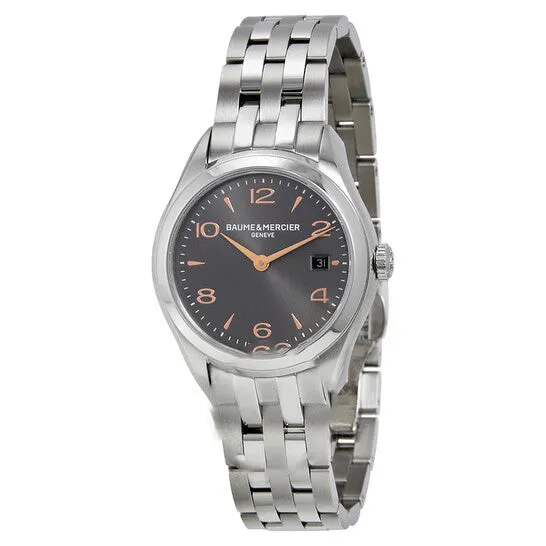 JMS always Bracelets Original Baume Et Mercier Clifton Grey Dial Stainless Steel Ladiess Watch10209 JMS always Bracelets Original Baume Et Mercier Clifton Grey Dial Stainless Steel Ladiess Watch10209