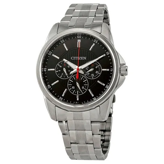 JMS always Bracelets Original Citizen Quartz Black Dial Stainless Steel Mens Watch AG834058E JMS always Bracelets Original Citizen Quartz Black Dial Stainless Steel Mens Watch AG834058E