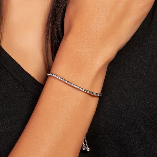 JMS always Bracelets Original Elegant Confetti Womens 18K White Gold Plated CZ Simulated Diamond Adjustable Bolo Beaded Bracelet JMS always Bracelets Original Elegant Confetti Womens 18K White Gold Plated CZ Simulated Diamond Adjustable Bolo Beaded Bracelet