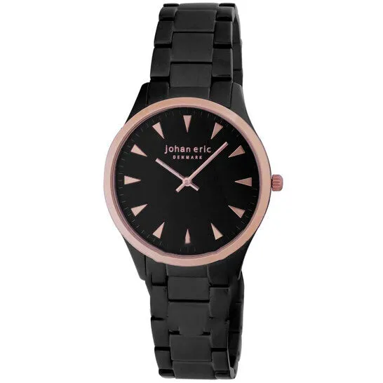 JMS always Bracelets Original Johan Eric Helsingor Black and Rose Goldtone Steel Bracelet Mens Watch JE900010007B JMS always Bracelets Original Johan Eric Helsingor Black and Rose Goldtone Steel Bracelet Mens Watch JE900010007B