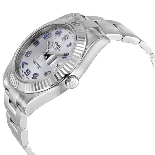 JMS always Bracelets Original Rolex Datejust II Rhodium Dial Stainless Steel Oyster Bracelet Automatic Mens Watch 116334RBLAO JMS always Bracelets Original Rolex Datejust II Rhodium Dial Stainless Steel Oyster Bracelet Automatic Mens Watch 116334RBLAO