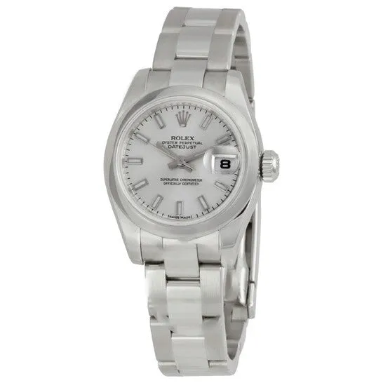 JMS always Bracelets Original Rolex Lady Datejust 26 Silver Dial Stainless Steel Oyster Bracelet Automatic Watch 179160SSO JMS always Bracelets Original Rolex Lady Datejust 26 Silver Dial Stainless Steel Oyster Bracelet Automatic Watch 179160SSO