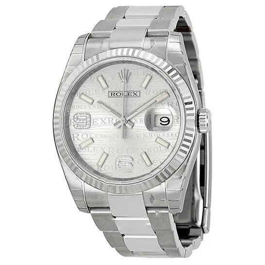 JMS always Bracelets Original Rolex Oyster Perpetual 36 mm Silver Wave Dial Stainless Steel Bracelet Automatic Unisex Watch 116234SWJSDAO JMS always Bracelets Original Rolex Oyster Perpetual 36 mm Silver Wave Dial Stainless Steel Bracelet Automatic Unisex Watch 116234SWJSDAO