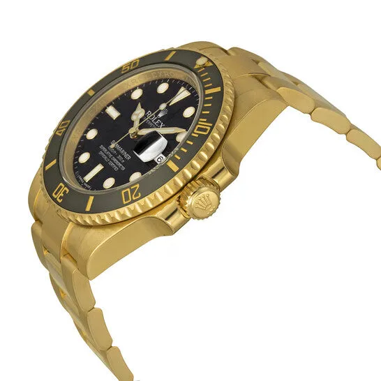 JMS always Bracelets Original Rolex Submariner Black Dial 18K Yellow Gold Oyster Bracelet Automatic Mens Watch 116618BKSO JMS always Bracelets Original Rolex Submariner Black Dial 18K Yellow Gold Oyster Bracelet Automatic Mens Watch 116618BKSO