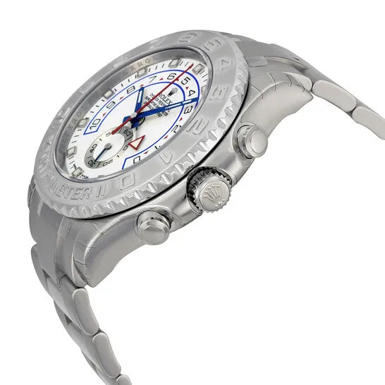 JMS always Bracelets Original Rolex YachtMaster II White Dial 18K White Gold Oyster Bracelet Automatic Mens Watch 116689WAO JMS always Bracelets Original Rolex YachtMaster II White Dial 18K White Gold Oyster Bracelet Automatic Mens Watch 116689WAO