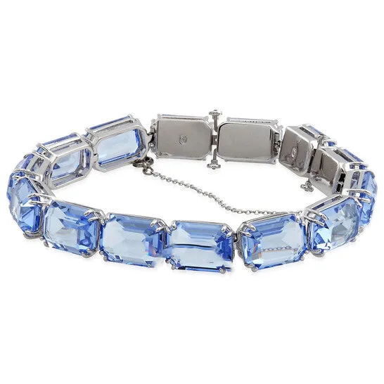 JMS always Bracelets Original Swarovski Ladies Millenia Rhodium Plated Octagon Cut Bracelet JMS always Bracelets Original Swarovski Ladies Millenia Rhodium Plated Octagon Cut Bracelet