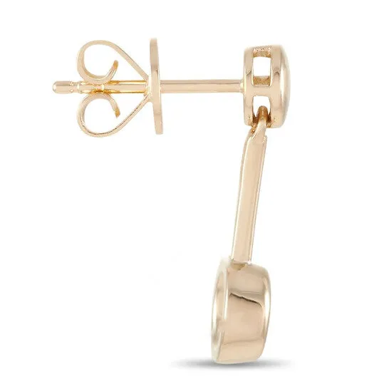 JMS always Earrings Original LB Exclusive 14K Yellow Gold 058 ct Diamond Earrings JMS always Earrings Original LB Exclusive 14K Yellow Gold 058 ct Diamond Earrings