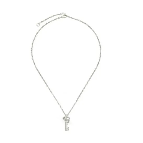 JMS always Necklaces Original GUCCI MARMONT STERLING SILVER KEY CHARM NECKLACE YBB770723001 JMS always Necklaces Original GUCCI MARMONT STERLING SILVER KEY CHARM NECKLACE YBB770723001