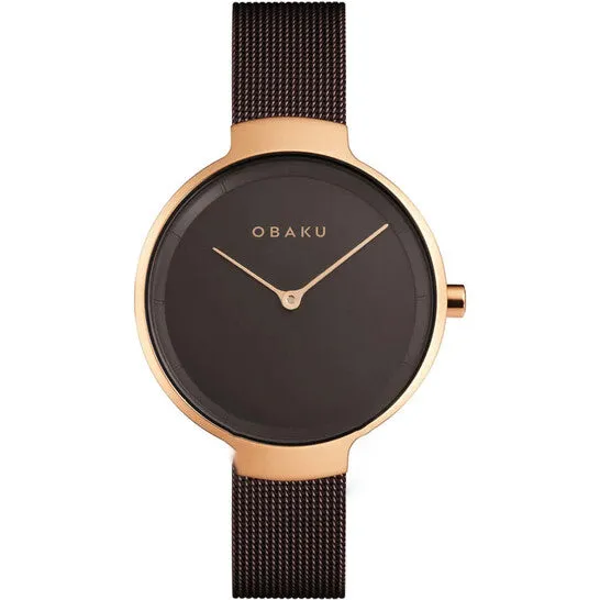 JMS always Original Obaku Walnut Quartz Brown Dial Ladies Watch V231LXVNMN Watches JMS always Original Obaku Walnut Quartz Brown Dial Ladies Watch V231LXVNMN Watches