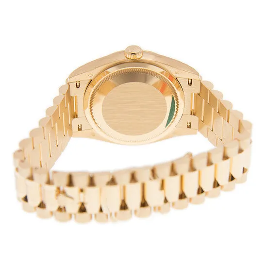 JMS always Original Rolex DayDate 36 Champagne Diamond Dial 18kt Yellow Gold President Watch 128238CDP Watches JMS always Original Rolex DayDate 36 Champagne Diamond Dial 18kt Yellow Gold President Watch 128238CDP Watches