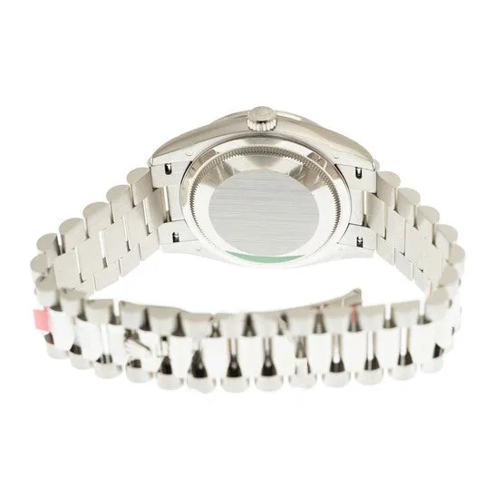 JMS always Original Rolex DayDate 36 Pink Opal Diamond Dial 18kt White Gold President Watch 128349PRSDP Watches JMS always Original Rolex DayDate 36 Pink Opal Diamond Dial 18kt White Gold President Watch 128349PRSDP Watches