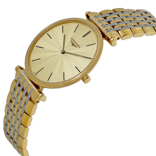JMS always Rings Original Longines La Grande Classique Champagne Dial TwoTone Stainless Steel Mens Watch L47092427 JMS always Rings Original Longines La Grande Classique Champagne Dial TwoTone Stainless Steel Mens Watch L47092427