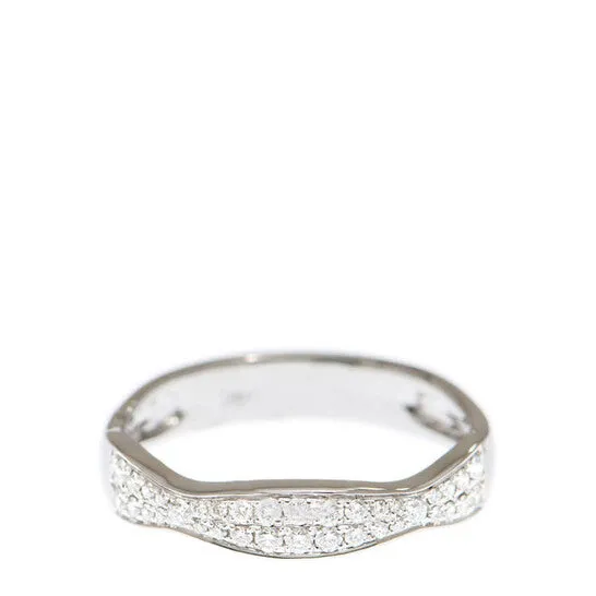 JMS always Rings Original New J Collection Ring W Diamond 36 Rddi 026 Ct18kw 276 Gm eur 55 18kt White Gold Silver JMS always Rings Original New J Collection Ring W Diamond 36 Rddi 026 Ct18kw 276 Gm eur 55 18kt White Gold Silver