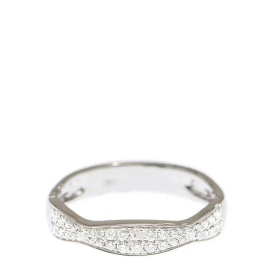 JMS always Rings Original New J Collection Ring W Diamond 36 Rddi 026 Ct18kw 276 Gm eur 55 18kt White Gold Silver JMS always Rings Original New J Collection Ring W Diamond 36 Rddi 026 Ct18kw 276 Gm eur 55 18kt White Gold Silver