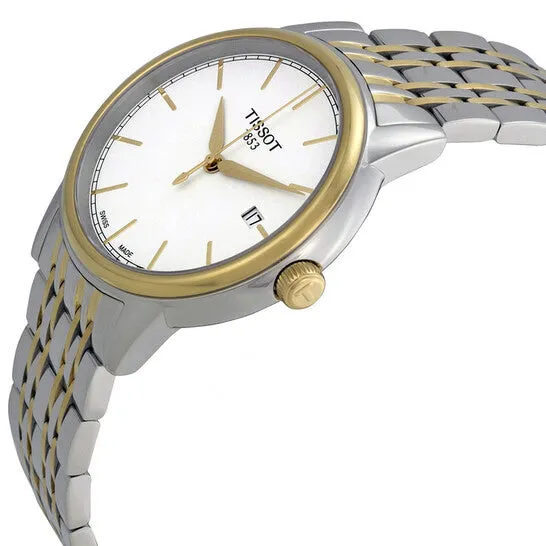 JMS always Rings Original Tissot Carson White Dial Twotone Mens Watch T0854102201100 JMS always Rings Original Tissot Carson White Dial Twotone Mens Watch T0854102201100