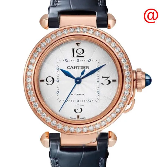 JMS always Watches Original Cartier Pasha De Cartier Automatic Diamond Silver Dial Ladies Watch wjpa0012 JMS always Watches Original Cartier Pasha De Cartier Automatic Diamond Silver Dial Ladies Watch wjpa0012