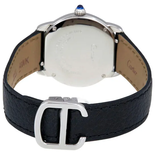 JMS always Watches Original Cartier Ronde Solo Silvered Light Opaline Dial Ladies Watch WSRN0019 JMS always Watches Original Cartier Ronde Solo Silvered Light Opaline Dial Ladies Watch WSRN0019