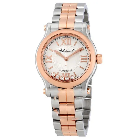 JMS always Watches Original Chopard Happy Sport Automatic Silver Dial Ladies Watch 2785736002 JMS always Watches Original Chopard Happy Sport Automatic Silver Dial Ladies Watch 2785736002