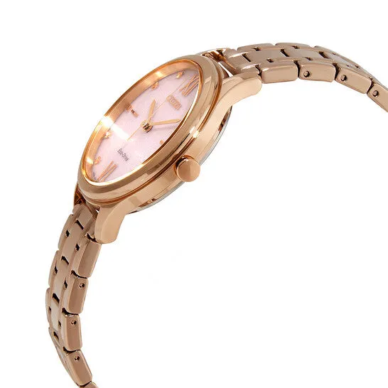 JMS always Watches Original Citizen EcoDrive Pink Dial Ladies Watch EM050375X JMS always Watches Original Citizen EcoDrive Pink Dial Ladies Watch EM050375X