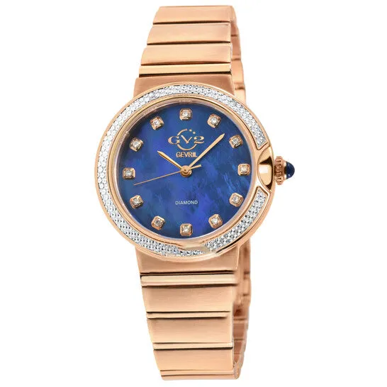 JMS always Watches Original GV2 by Gevril Sorrento Diamond Mother of Pearl Dial Ladies Watch 12446B JMS always Watches Original GV2 by Gevril Sorrento Diamond Mother of Pearl Dial Ladies Watch 12446B