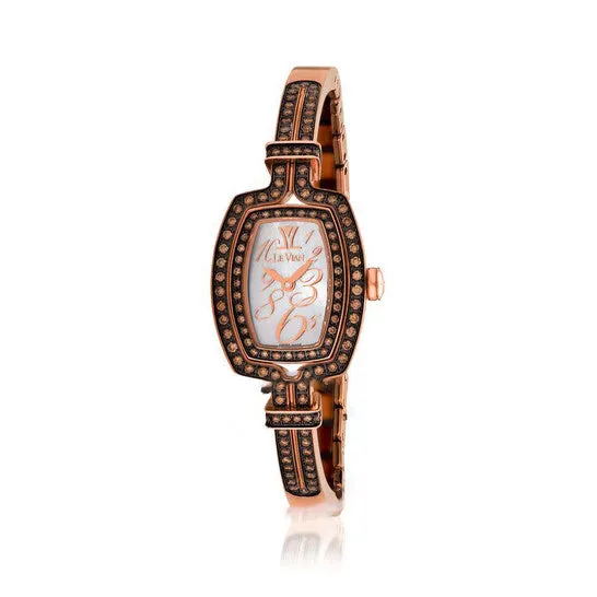 JMS always Watches Original Le Vian Cushn Bangle Quartz Diamond Ladies Watch DS48801413