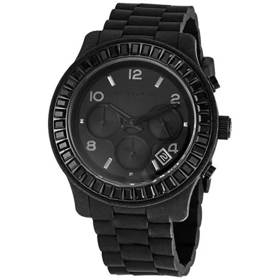 JMS always Watches Original Michael Kors Glitz Black Dial Chronograph Ladies Watch MK5395 JMS always Watches Original Michael Kors Glitz Black Dial Chronograph Ladies Watch MK5395
