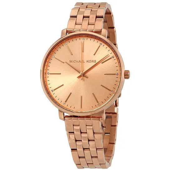 JMS always Watches Original Michael Kors Pyper Crystal Rose Dial Ladies Watch MK3897 JMS always Watches Original Michael Kors Pyper Crystal Rose Dial Ladies Watch MK3897