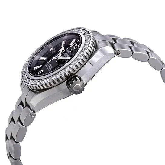 JMS always Watches Original Omega Seamaster Planet Ocean Automatic Chronometer Diamond Black Dial Ladies Watch 23215382001001 JMS always Watches Original Omega Seamaster Planet Ocean Automatic Chronometer Diamond Black Dial Ladies Watch 23215382001001