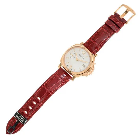 JMS always Watches Original Panerai Luminor Due Goldtech Madreperla White Mother of Pearl Dial Unisex Watch PAM01280 JMS always Watches Original Panerai Luminor Due Goldtech Madreperla White Mother of Pearl Dial Unisex Watch PAM01280
