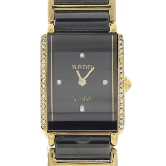 JMS always Watches Original Preowned Rado Diastar BlackDial Ladies Watch 15303393 JMS always Watches Original Preowned Rado Diastar BlackDial Ladies Watch 15303393
