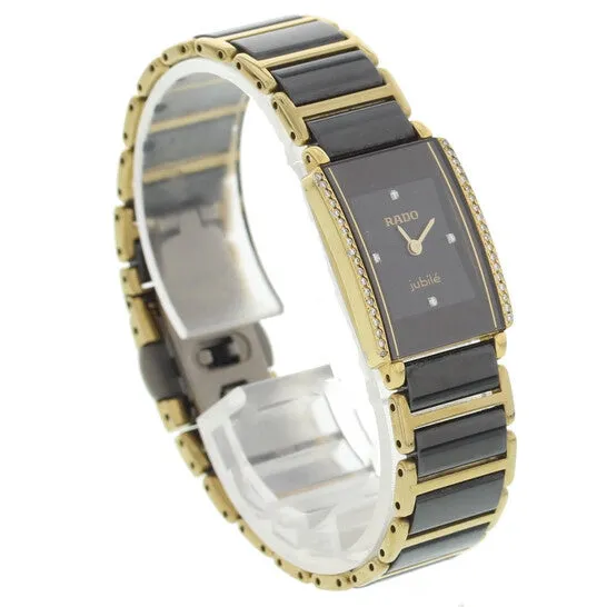 JMS always Watches Original Preowned Rado Diastar BlackDial Ladies Watch 15303393 JMS always Watches Original Preowned Rado Diastar BlackDial Ladies Watch 15303393