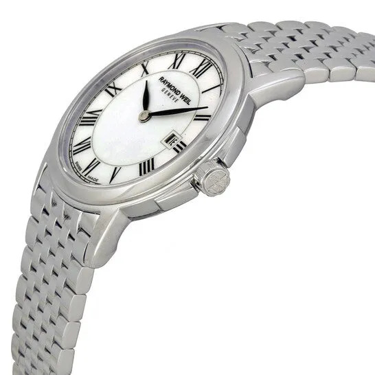 JMS always Watches Original Raymond Weil Tradition White Mother of Pearl Dial Ladies Watch 5966ST00970 JMS always Watches Original Raymond Weil Tradition White Mother of Pearl Dial Ladies Watch 5966ST00970