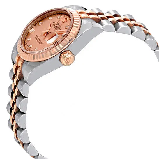 JMS always Watches Original Rolex Oyster Perpetual Goldust Diamond Dial Ladies Automatic Ladies Jubilee Watch 179171GDDJ JMS always Watches Original Rolex Oyster Perpetual Goldust Diamond Dial Ladies Automatic Ladies Jubilee Watch 179171GDDJ