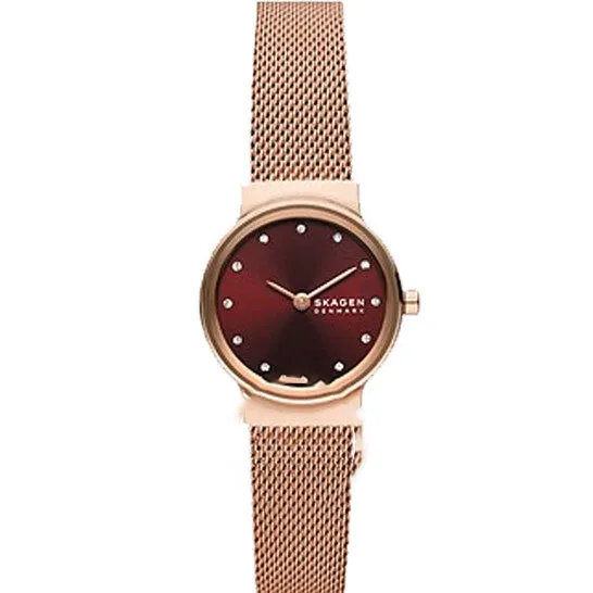 JMS always Watches Original Skagen Lille Quartz Red Dial Ladies Watch SKW3067 JMS always Watches Original Skagen Lille Quartz Red Dial Ladies Watch SKW3067