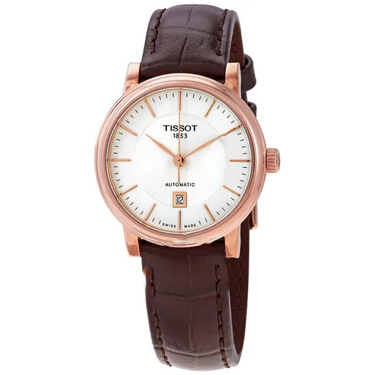 JMS always Watches Original Tissot Carson Automatic Silver Dial Ladies Watch T1222073603100 JMS always Watches Original Tissot Carson Automatic Silver Dial Ladies Watch T1222073603100