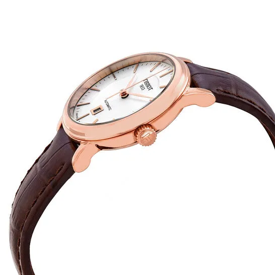 JMS always Watches Original Tissot Carson Automatic Silver Dial Ladies Watch T1222073603100 JMS always Watches Original Tissot Carson Automatic Silver Dial Ladies Watch T1222073603100