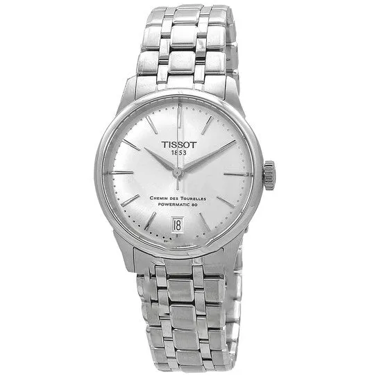 JMS always Watches Original Tissot Chemin Des Tourelles Automatic Silver Dial Ladies Watch T1392071103100 JMS always Watches Original Tissot Chemin Des Tourelles Automatic Silver Dial Ladies Watch T1392071103100