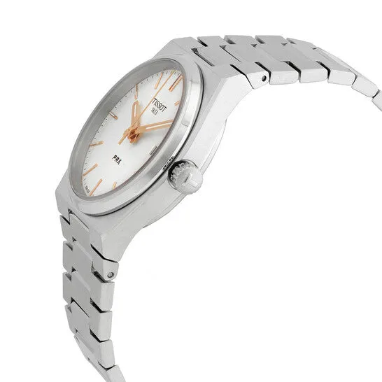 JMS always Watches Original Tissot PRX Quartz Silver Dial Ladies Watch T1372101103100 JMS always Watches Original Tissot PRX Quartz Silver Dial Ladies Watch T1372101103100