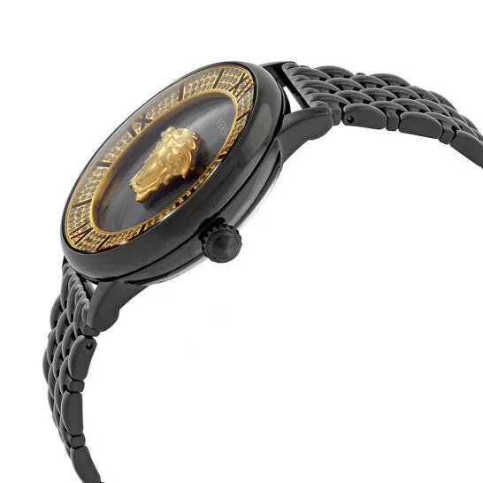 JMS always Watches Original Versace La Medusa Diamond Quartz Black Dial Ladies Watch VE2R00922 JMS always Watches Original Versace La Medusa Diamond Quartz Black Dial Ladies Watch VE2R00922
