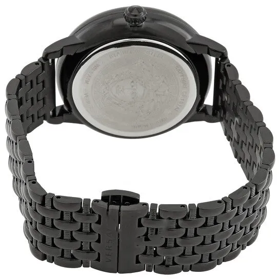 JMS always Watches Original Versace La Medusa Diamond Quartz Black Dial Ladies Watch VE2R00922 JMS always Watches Original Versace La Medusa Diamond Quartz Black Dial Ladies Watch VE2R00922