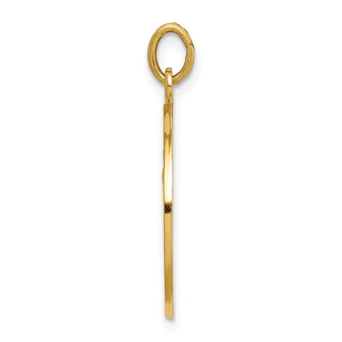 Necklaces 14k Yellow Gold Our Lady of Fatima Medal Pendant Goldia