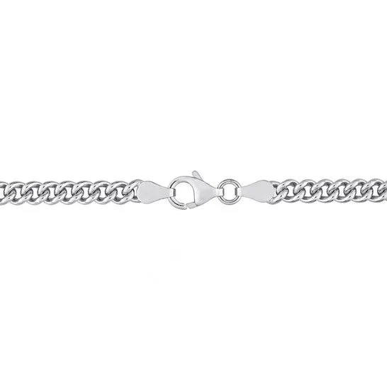 Necklaces JMS always Original AMOUR 44mm Curb Link Chain Necklace In Sterling Silver 18 In Necklaces JMS always Original AMOUR 44mm Curb Link Chain Necklace In Sterling Silver 18 In