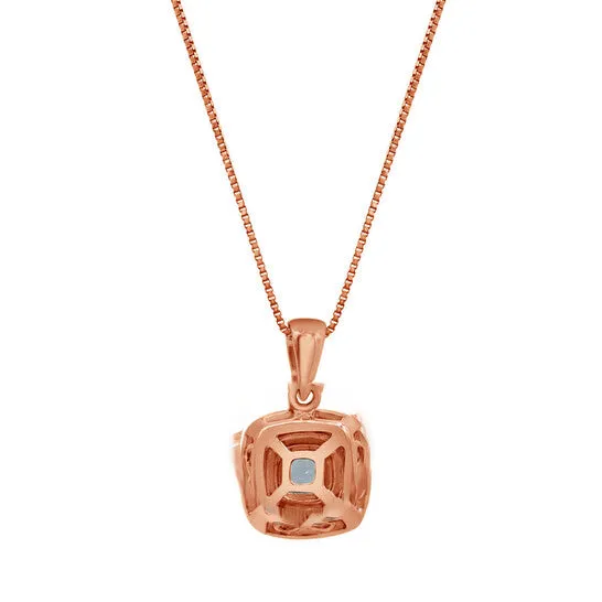 Necklaces JMS always Original Diamond Muse 015 cttw 14KT White Gold Tanzanite Diamond Accent Pendant Necklace for Women Necklaces JMS always Original Diamond Muse 015 cttw 14KT White Gold Tanzanite Diamond Accent Pendant Necklace for Women