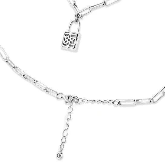 Necklaces JMS always Original Haus of Brilliance 925 Sterling Silver 110 Cttw Round Diamond Lock Pendant 20 Paperclip Chin Necklace HI Color SI1SI2 Clarity Necklaces JMS always Original Haus of Brilliance 925 Sterling Silver 110 Cttw Round Diamond Lock Pendant 20 Paperclip Chin Necklace HI Color SI1SI2 Clarity